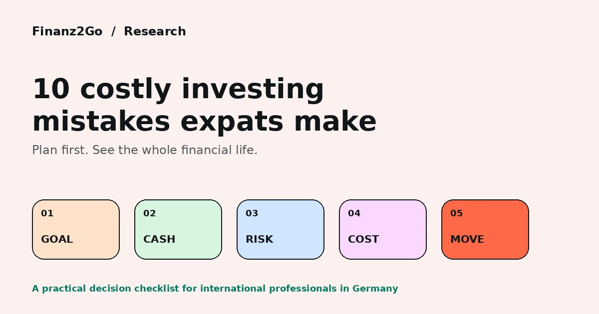 Financial advisor for expats in Germany guide to common investing mistakes